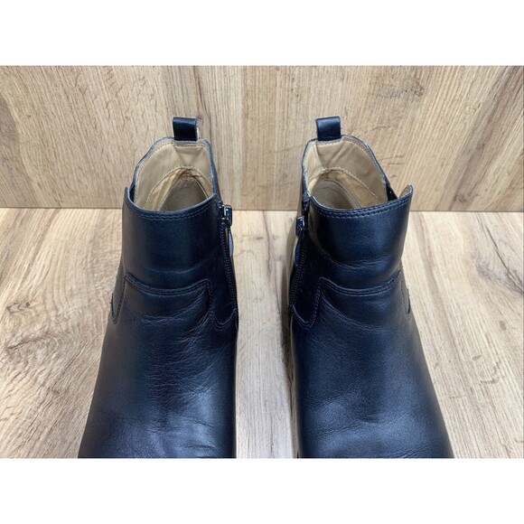 Franco Sarto Women's Kampton Black Leather Ankle Booties  Minimalist Size 9.5 M - Picture 8 of 16